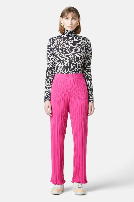 Pleat Knit Pant