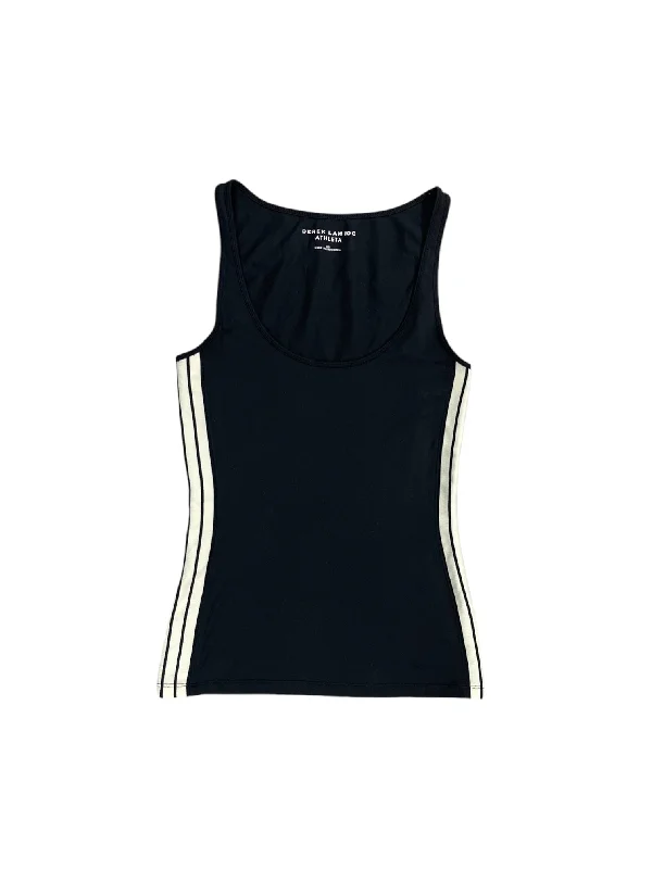 Athletic Tank Top By Derek Lam In Black & Tan, Size: Xs