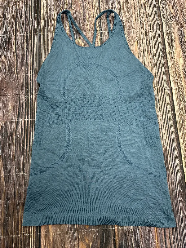 Athletic Tank Top By Lululemon In Blue, Size: S