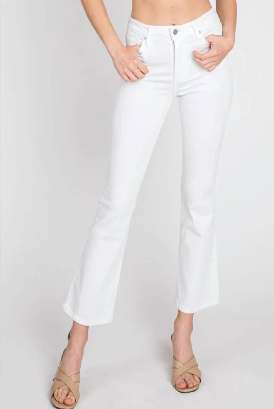 Bambino Bootcut Jean In Optic White