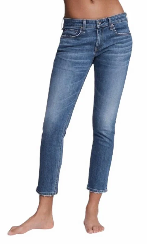 Dre Low-Rise Slim Boyfriend Jeans In Julienne