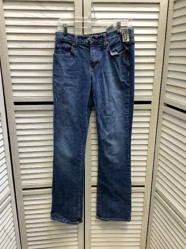 Jeans Boot Cut By Levis In Blue Denim, Size: 6