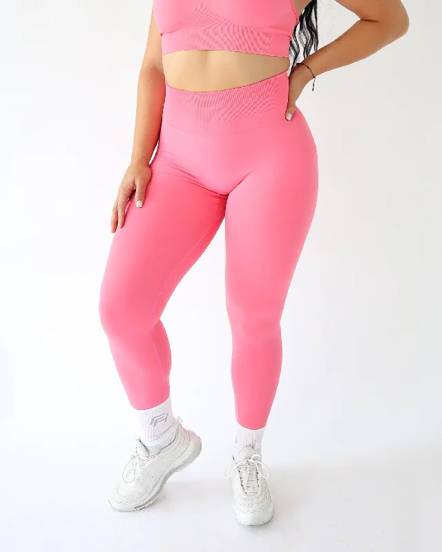 Enhance Leggings - Coral