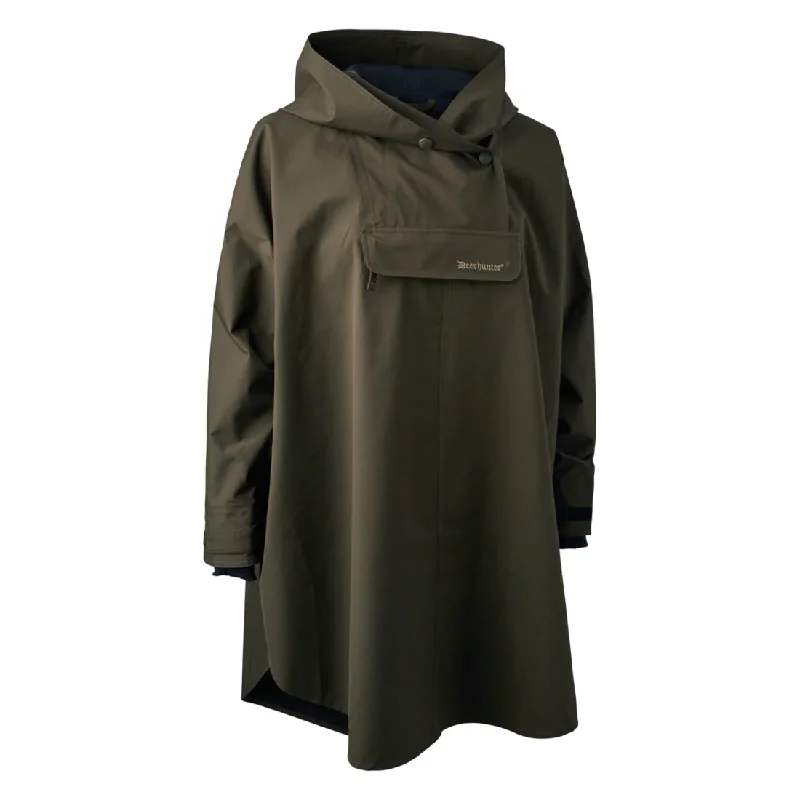 Deerhunter Womens Rain Poncho Canteen