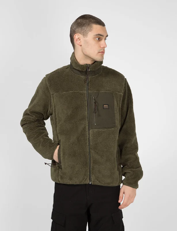 Deus Ex Machina Fletcher Fleece Jacket - Forest Green