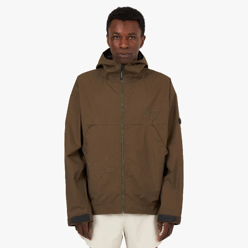 District Vision Organic Cotton DWR Hiking Jacket / Juniper