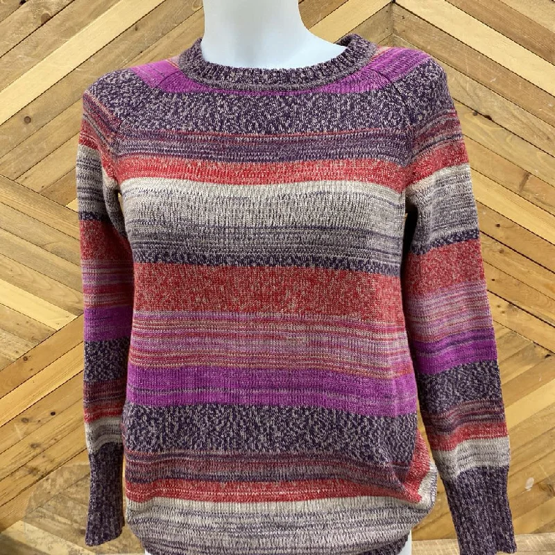 Eddie Bauer - Women's Sweater - MSRP $125: Purple/Red-women-SM