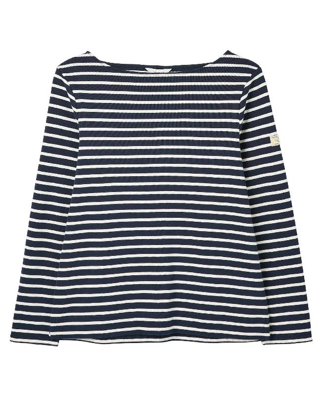 New Harbour Top - Navy Blue Stripe