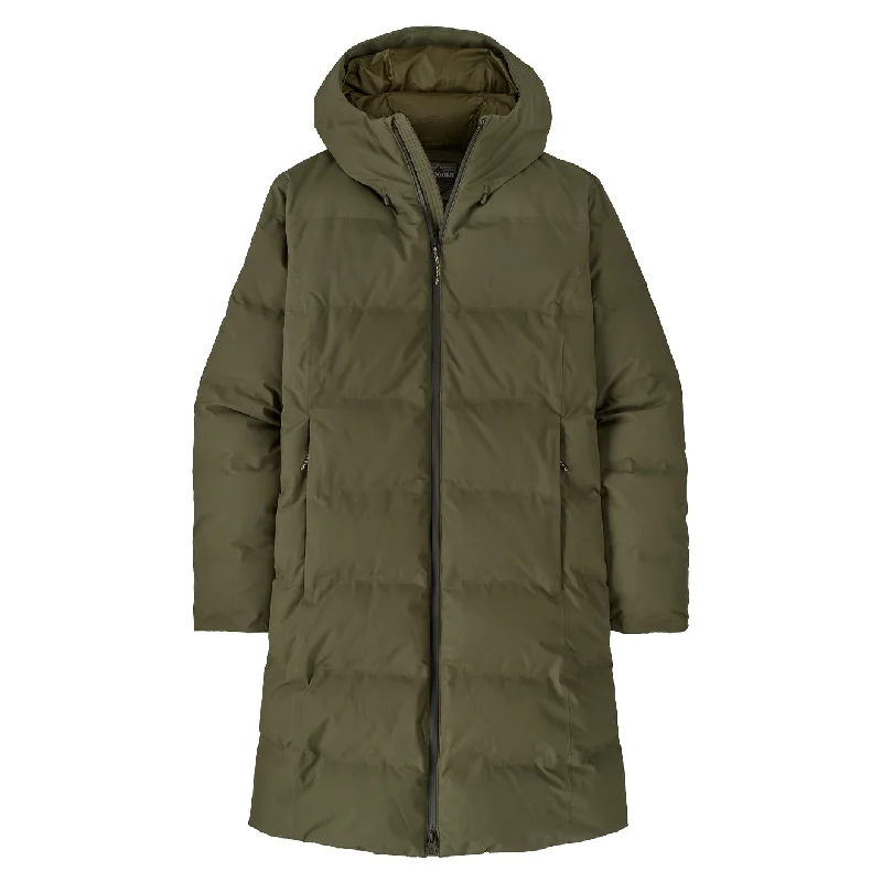 Patagonia Womens Jackson Glacier Parka Basin Green