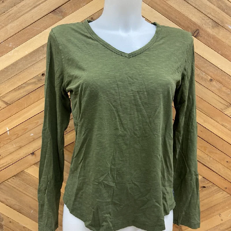 Toad & Co - Women's L/S Shirt - MSRP $97: Green-women-MD