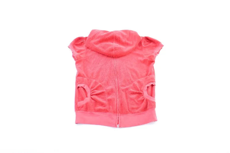 Women's Y2K Juicy Couture Pink Zip Up Hoodie