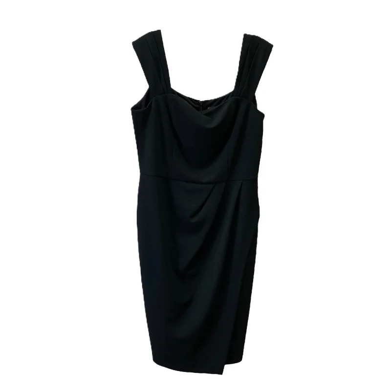 Black Dress Casual Midi By Vince Camuto, Size: 14