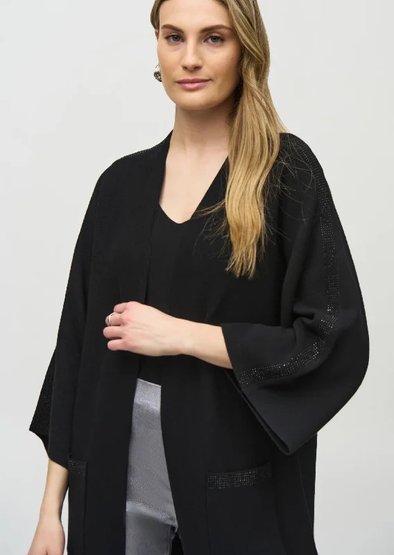 Joseph Ribkoff - Sweater Knit Kimono Sleeve Cover-up -SALE