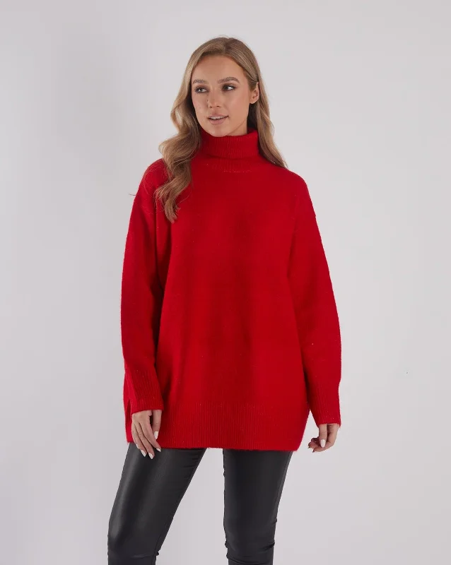 Laetitia Knit True Red